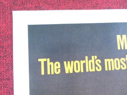 THE EVIL THAT MEN DO FOLDED US ONE SHEET POSTER CHARLES BRONSON T. SALDANA 1984 Rendezvous Cinema Movie posters