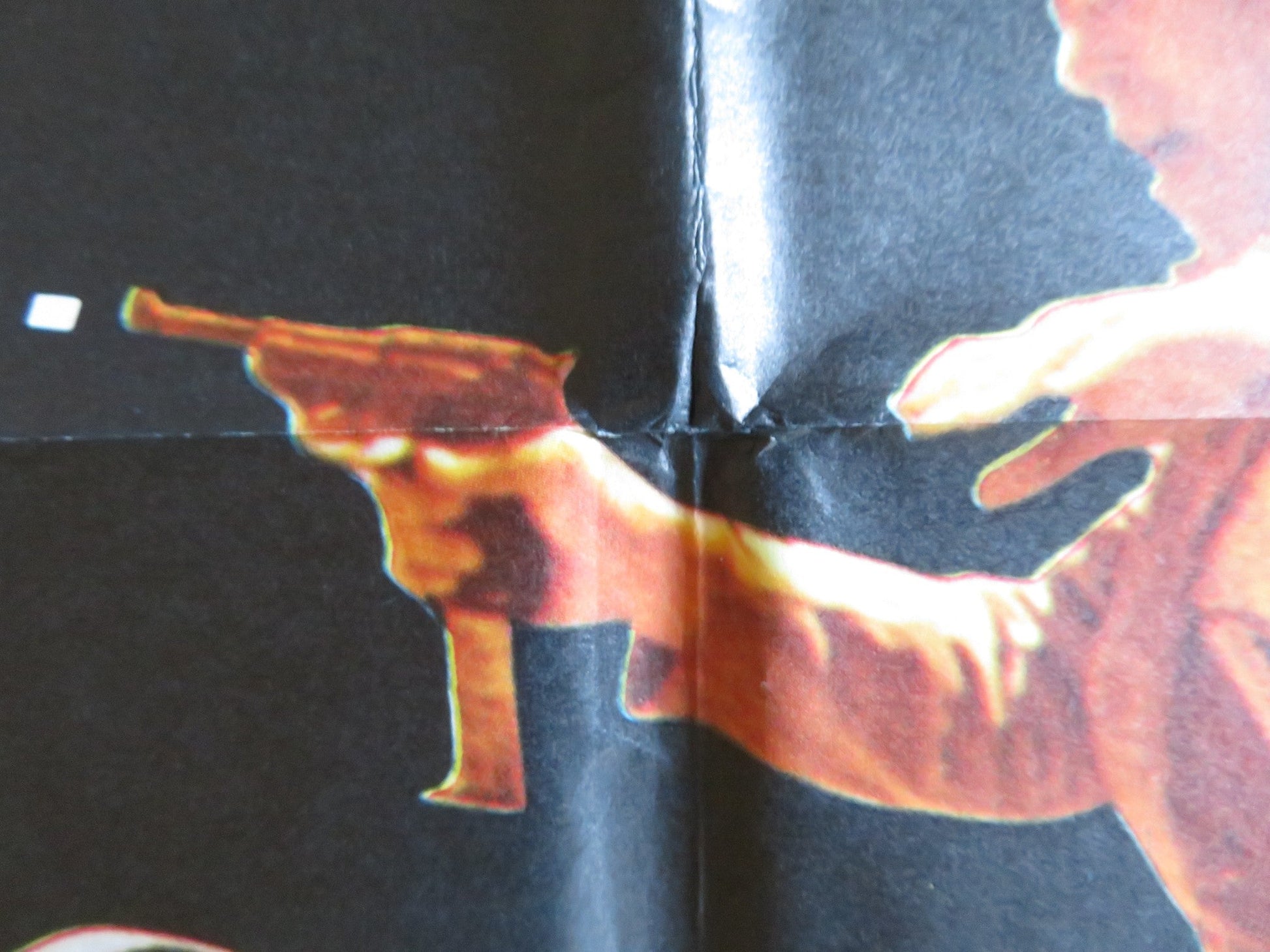 THE EXECUTIONER FOLDED US ONE SHEET POSTER GEORGE PEPPARD JOAN COLLINS 1970 Rendezvous Cinema Movie posters