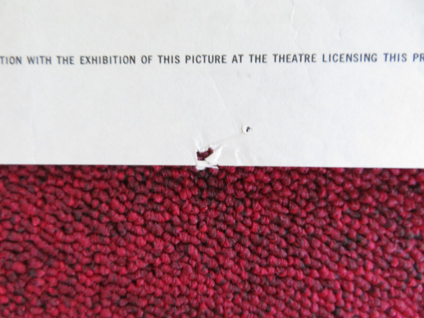 THE EXECUTIONER FOLDED US ONE SHEET POSTER GEORGE PEPPARD JOAN COLLINS 1970 Rendezvous Cinema Movie posters