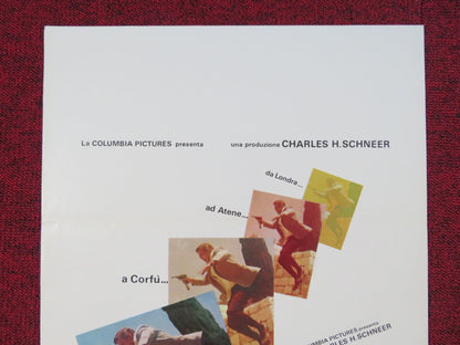 THE EXECUTIONER ITALIAN LOCANDINA POSTER GEORGE PEPPARD JOAN COLLINS 1970 Rendezvous Cinema Movie posters