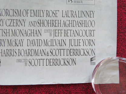 THE EXORCISM OF EMILY ROSE UK QUAD (30"x 40") ROLLED POSTER LAURA LINNEY 2005 Rendezvous Cinema Movie posters