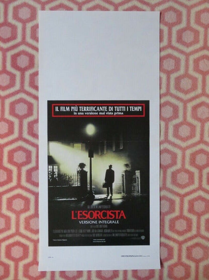 THE EXORCIST ITALIAN LOCANDINA (27.5"x13") POSTER LINDA BLAIR 2001 - Rendezvous Cinema