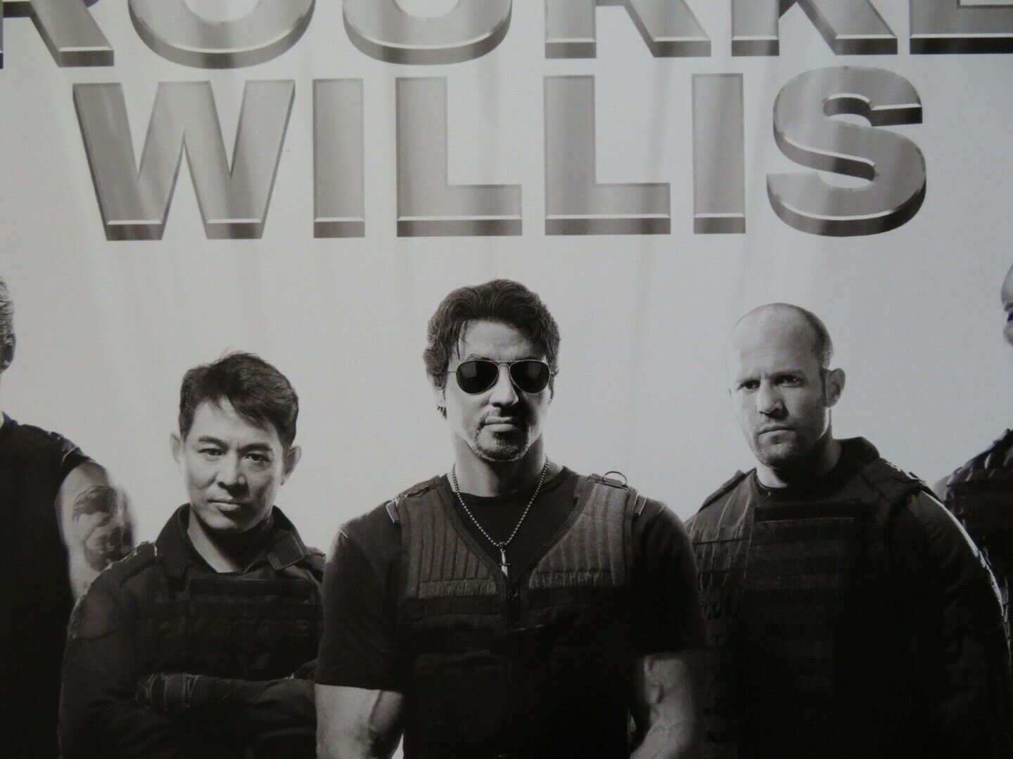 THE EXPENDABLES US ONE SHEET ROLLED POSTER STALLONE STATHAM LI WILLIS 2010 Movie posters