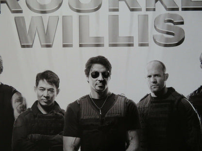 THE EXPENDABLES US ONE SHEET ROLLED POSTER STALLONE STATHAM LI WILLIS 2010 Movie posters