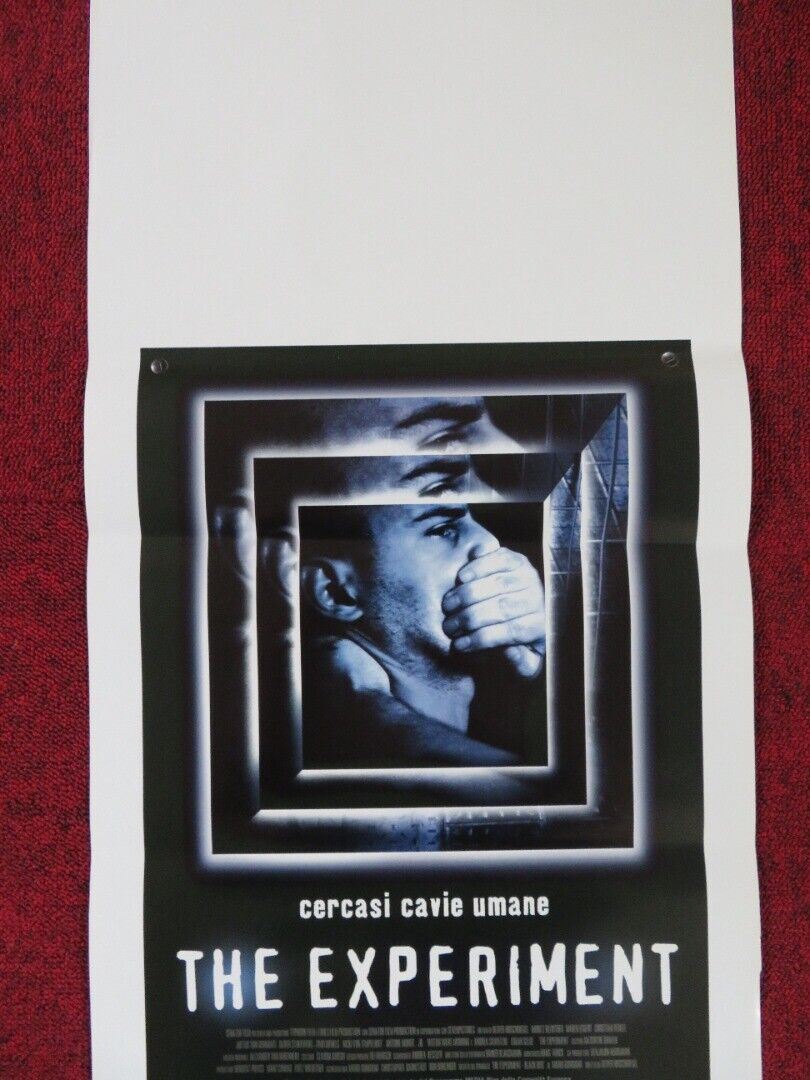 THE EXPERIMENT ITALIAN LOCANDINA (27.5"x13") POSTER WOTAN WILKE 2001 Movie posters