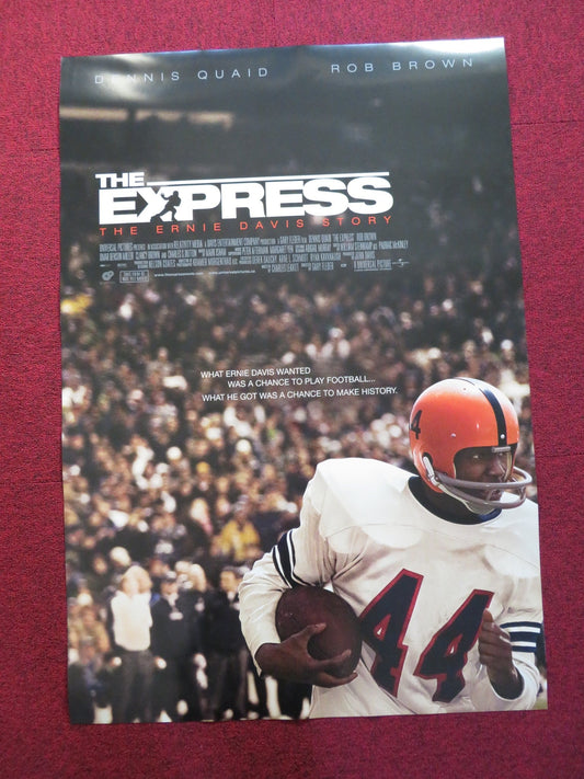 THE EXPRESS US ONE SHEET ROLLED POSTER DENNIS QUAID ROBERT BROWN 2008 Rendezvous Cinema Movie posters