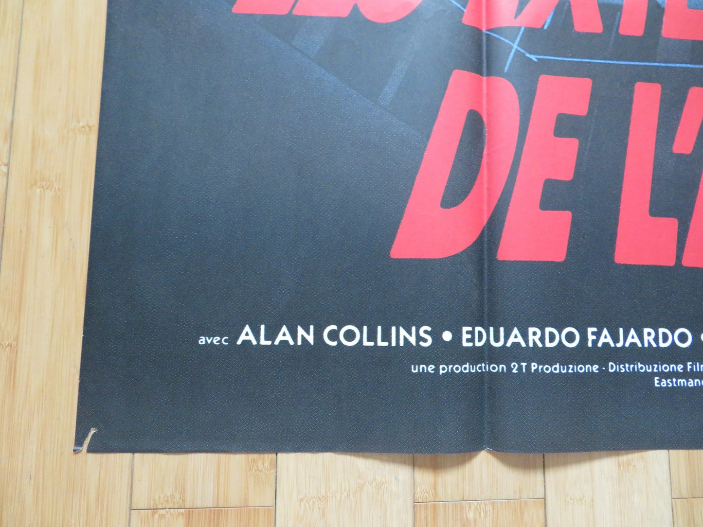 THE EXTERMINATORS OF THE YEAR 3000 FRENCH GRANDE POSTER ROBERT JANNUCCI 1983 Rendezvous Cinema Movie posters