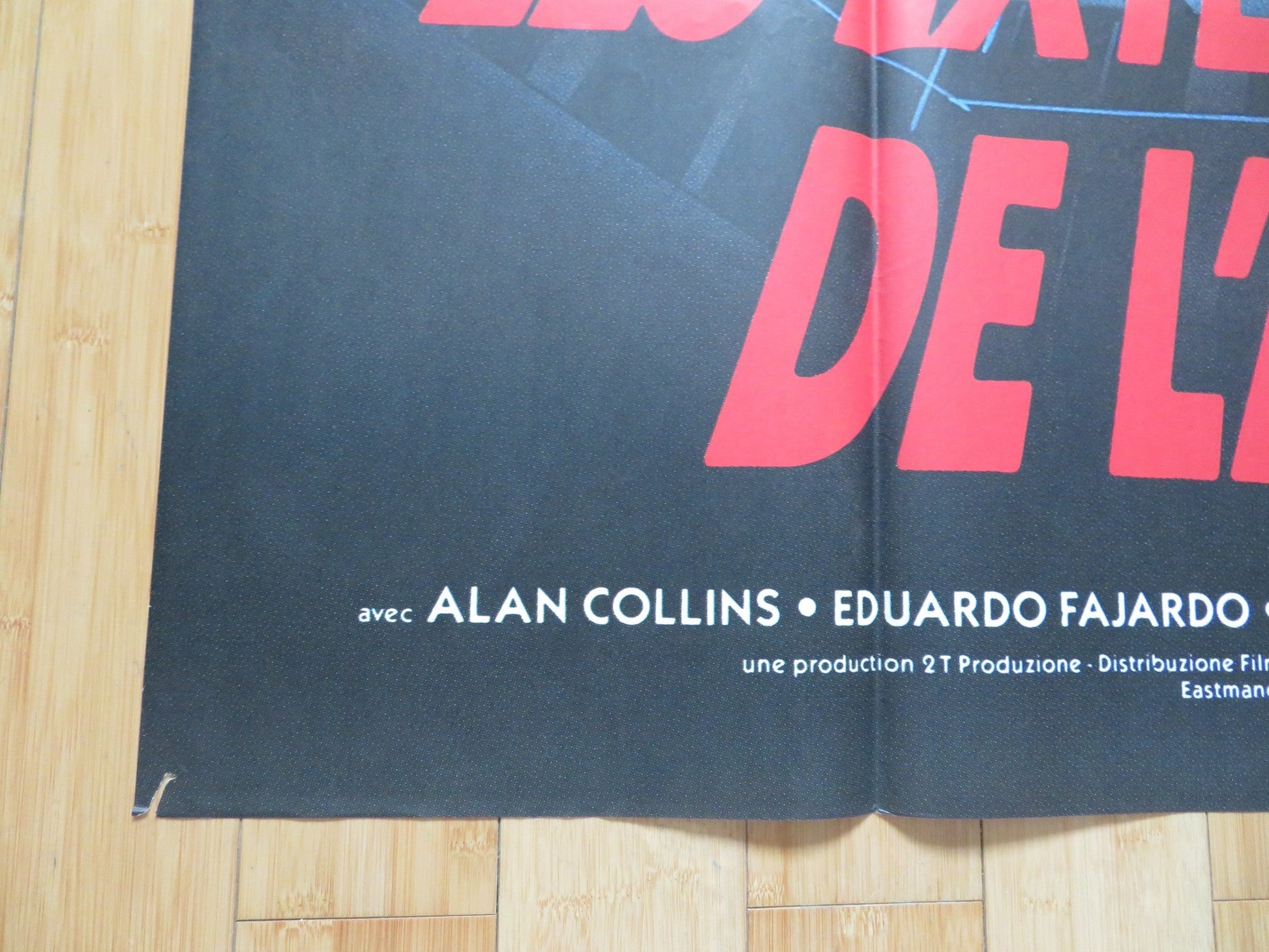 THE EXTERMINATORS OF THE YEAR 3000 FRENCH GRANDE POSTER ROBERT JANNUCCI 1983 Rendezvous Cinema Movie posters