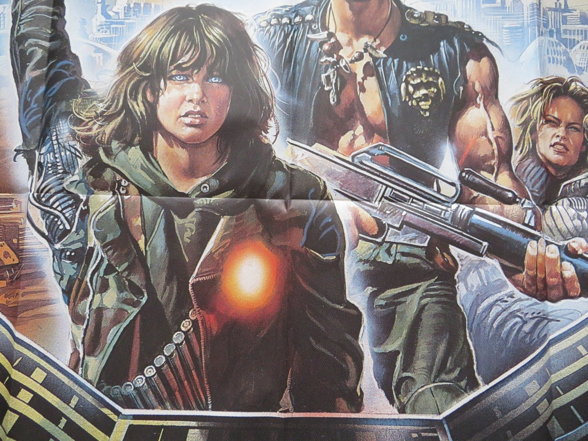 THE EXTERMINATORS OF THE YEAR 3000 FRENCH GRANDE POSTER ROBERT JANNUCCI 1983 Rendezvous Cinema Movie posters