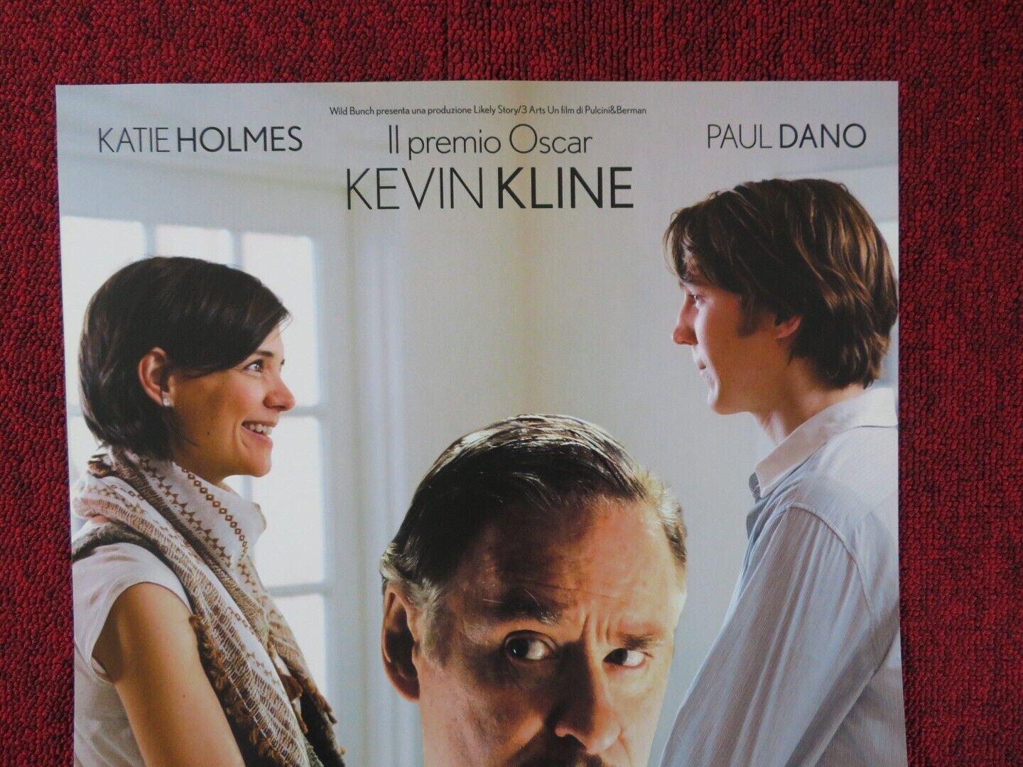 THE EXTRA MAN ITALIAN LOCANDINA (26.5"x12.5") POSTER KATIE HOLMES PAUL 2010 Movie posters