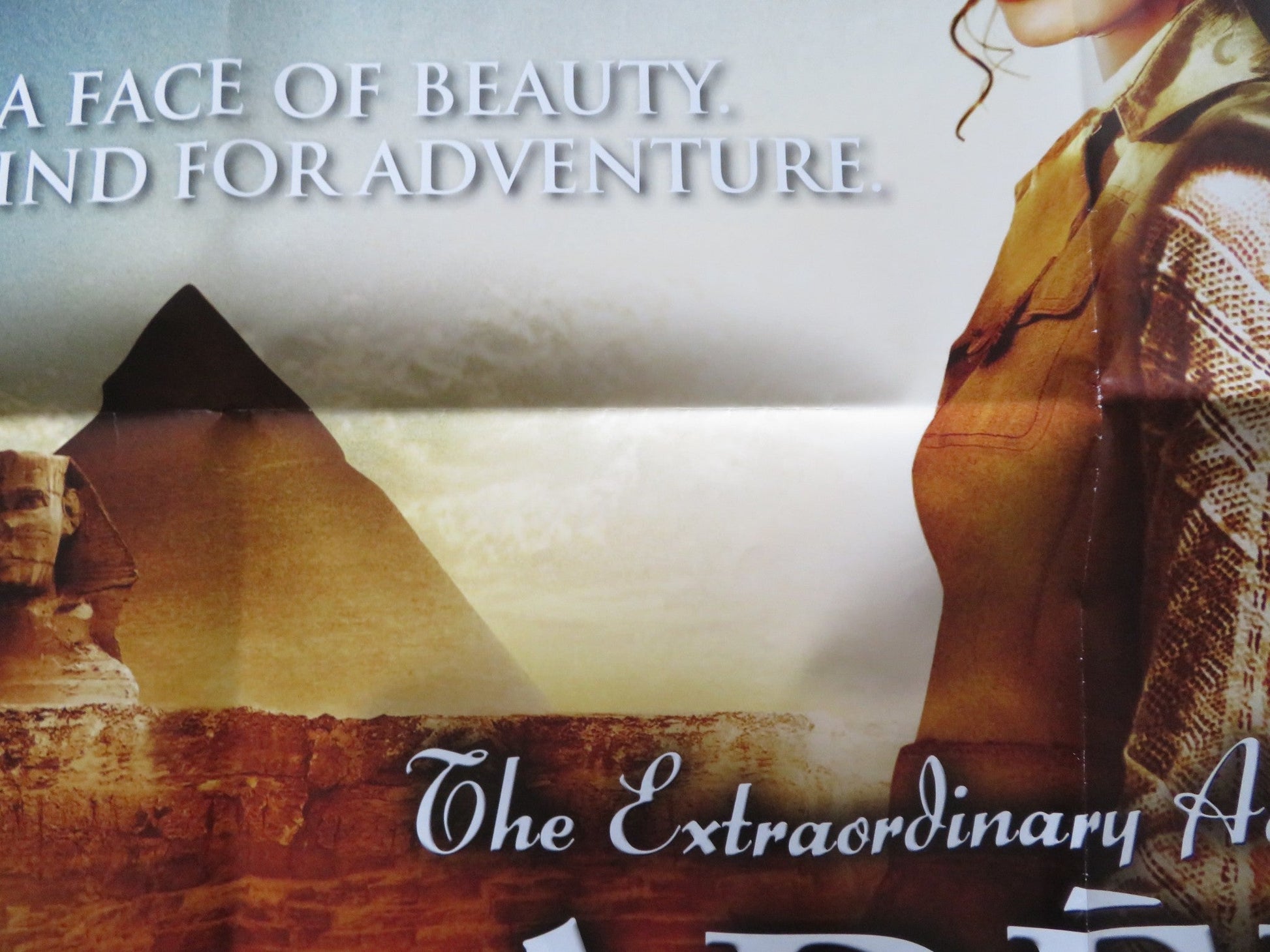 THE EXTRAORDINARY ADVENTURES OF ADELE BLANC - SEC UK QUAD POSTER FOLDED 2010 Rendezvous Cinema Movie posters