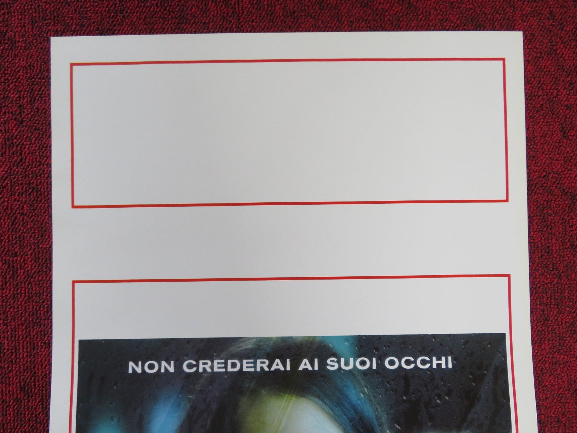 THE EYE ITALIAN LOCANDINA POSTER JESSICA ALBA ALESSANDRO NIVOLA 2008 Rendezvous Cinema Movie posters