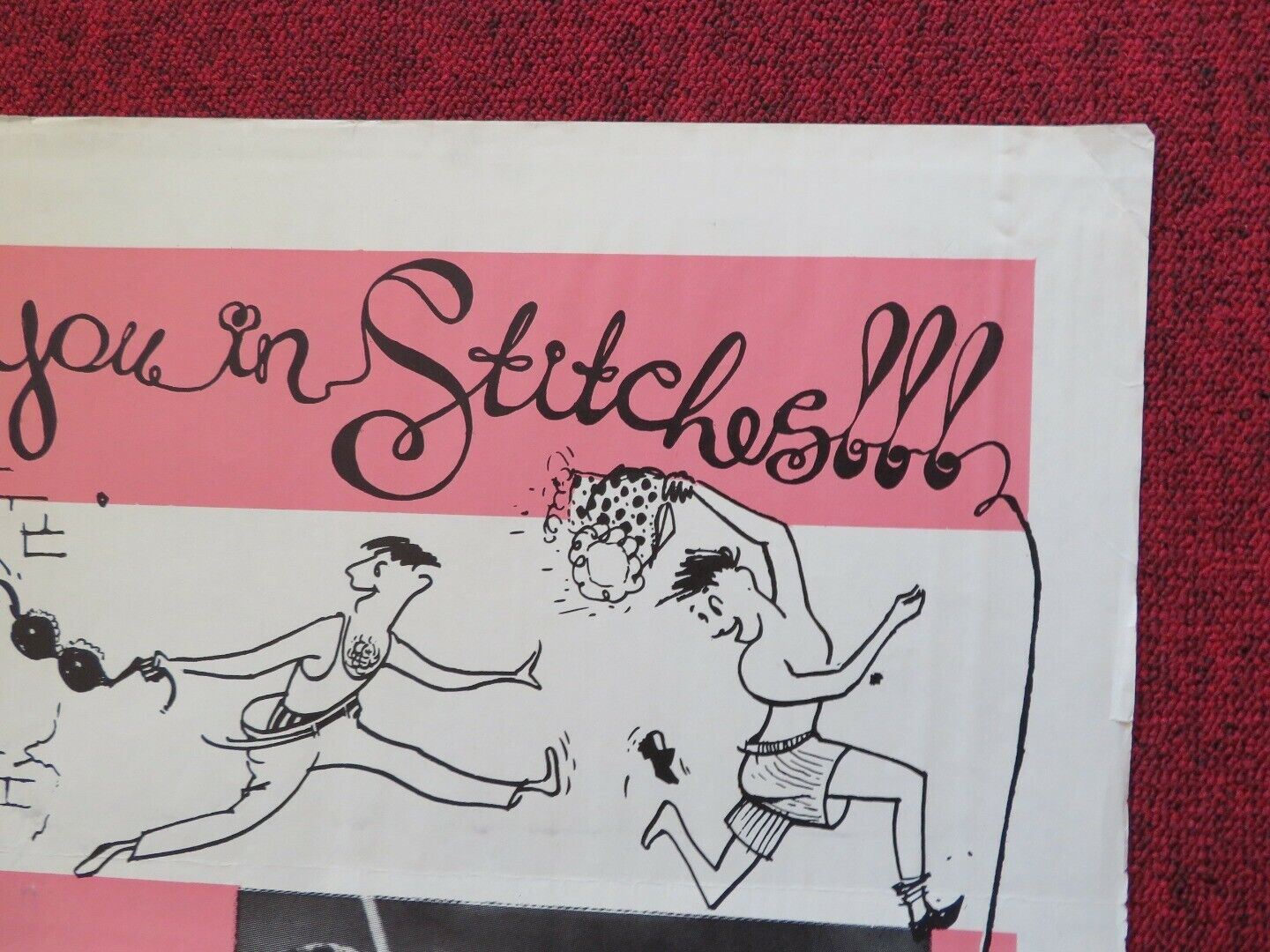 THE EYE OF THE NEEDLE FOLDED US ONE SHEET POSTER VITTORIO GASSMAN 1963 - Rendezvous Cinema