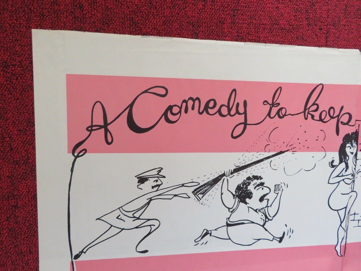 THE EYE OF THE NEEDLE FOLDED US ONE SHEET POSTER VITTORIO GASSMAN 1963 - Rendezvous Cinema