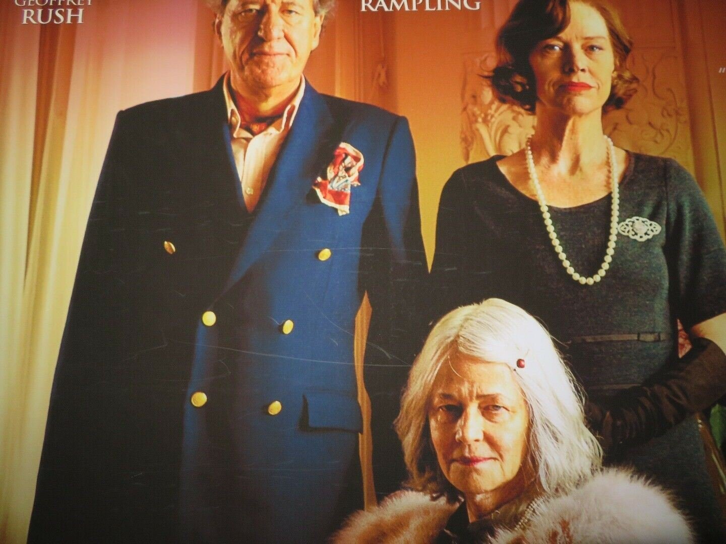 THE EYE OF THE STORM QUAD (30"x 40") ROLLED POSTER GEOFFREY RUSH JUDY DAVIS 2011 Rendezvous Cinema Movie posters