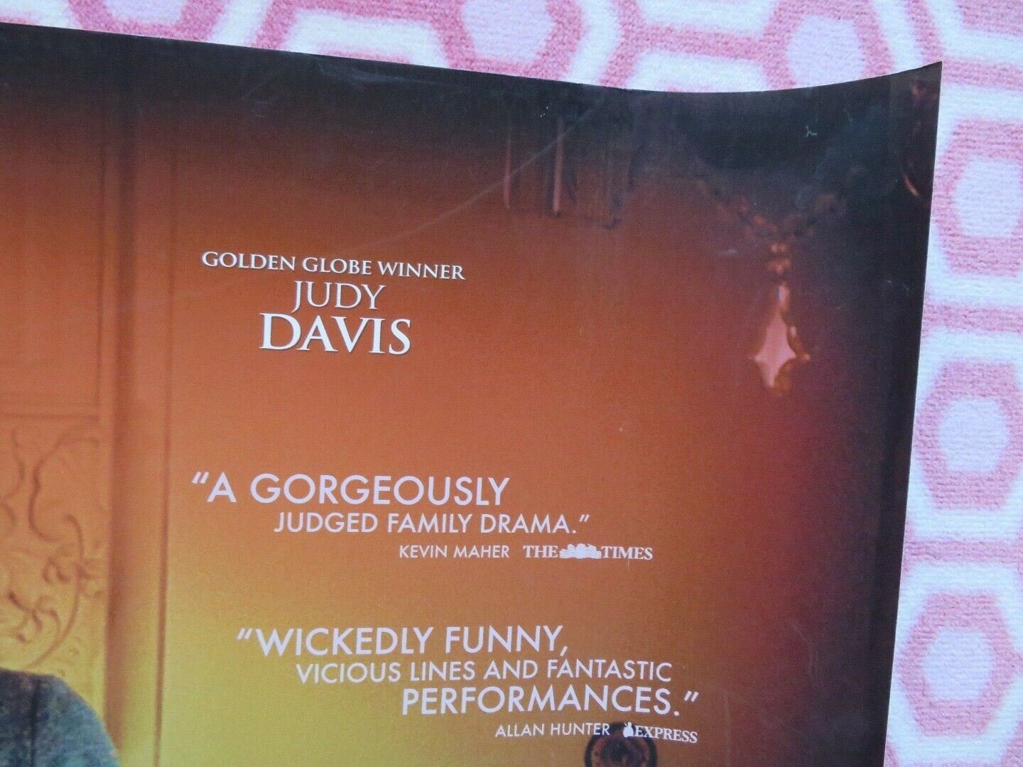 THE EYE OF THE STORM QUAD (30"x 40") ROLLED POSTER GEOFFREY RUSH JUDY DAVIS 2011 Rendezvous Cinema Movie posters