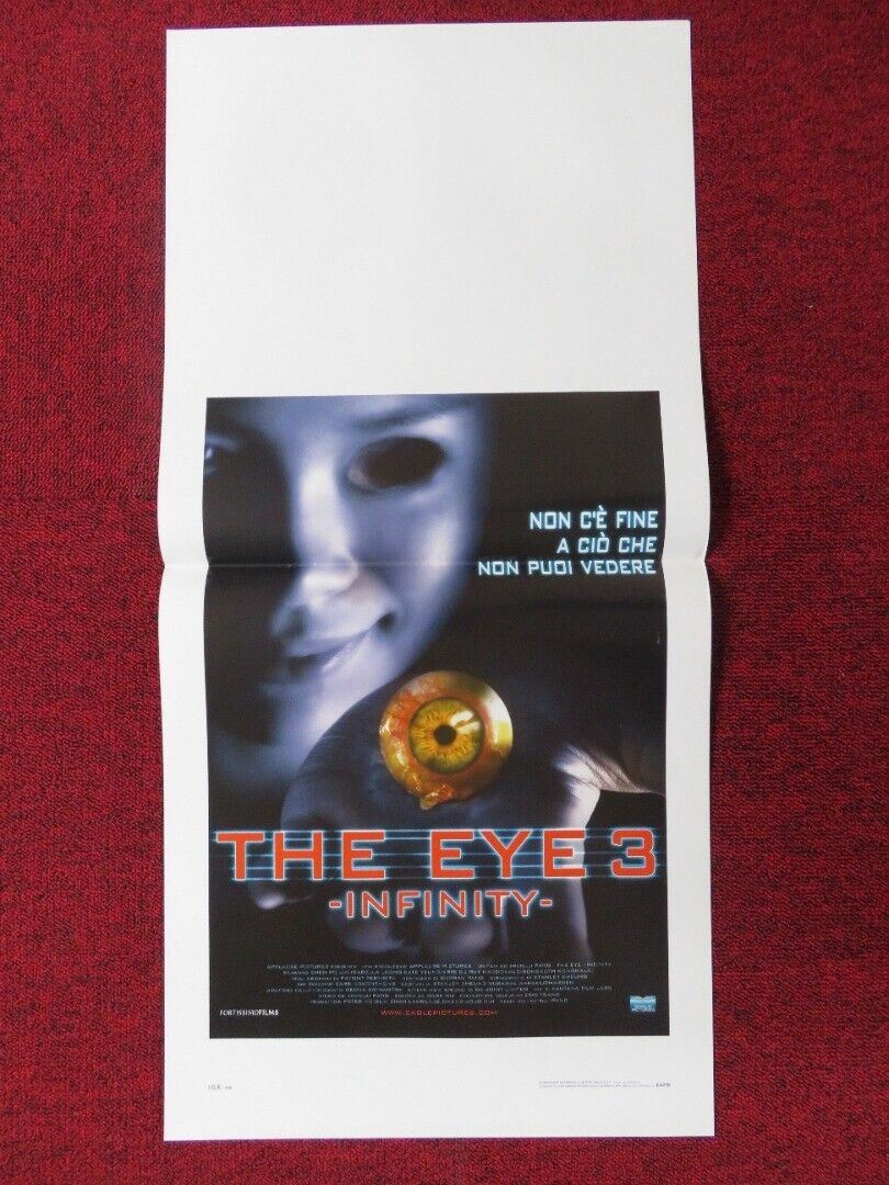 THE EYES 3 INFINITY / THE EYE ITALIAN LOCANDINA (27.5"x13") POSTER F PANG 2005 - Rendezvous Cinema