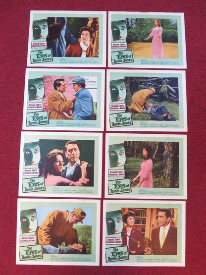 THE EYES OF ANNIE JONES US LOBBY CARD FULL SET R.CONTE FRANCESCA ANNIS 1963 Rendezvous Cinema Movie posters