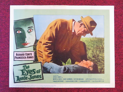 THE EYES OF ANNIE JONES US LOBBY CARD FULL SET R.CONTE FRANCESCA ANNIS 1963 Rendezvous Cinema Movie posters