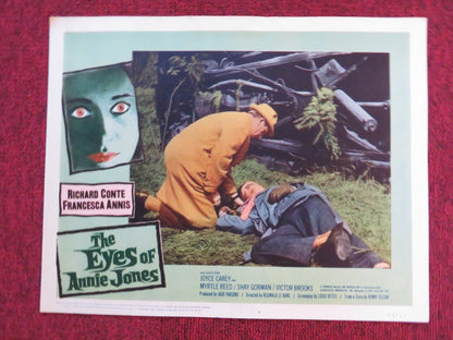 THE EYES OF ANNIE JONES US LOBBY CARD FULL SET R.CONTE FRANCESCA ANNIS 1963 Rendezvous Cinema Movie posters