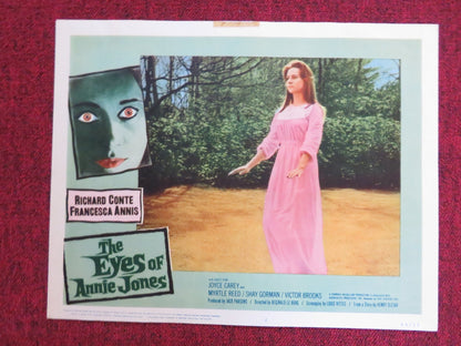 THE EYES OF ANNIE JONES US LOBBY CARD FULL SET R.CONTE FRANCESCA ANNIS 1963 Rendezvous Cinema Movie posters