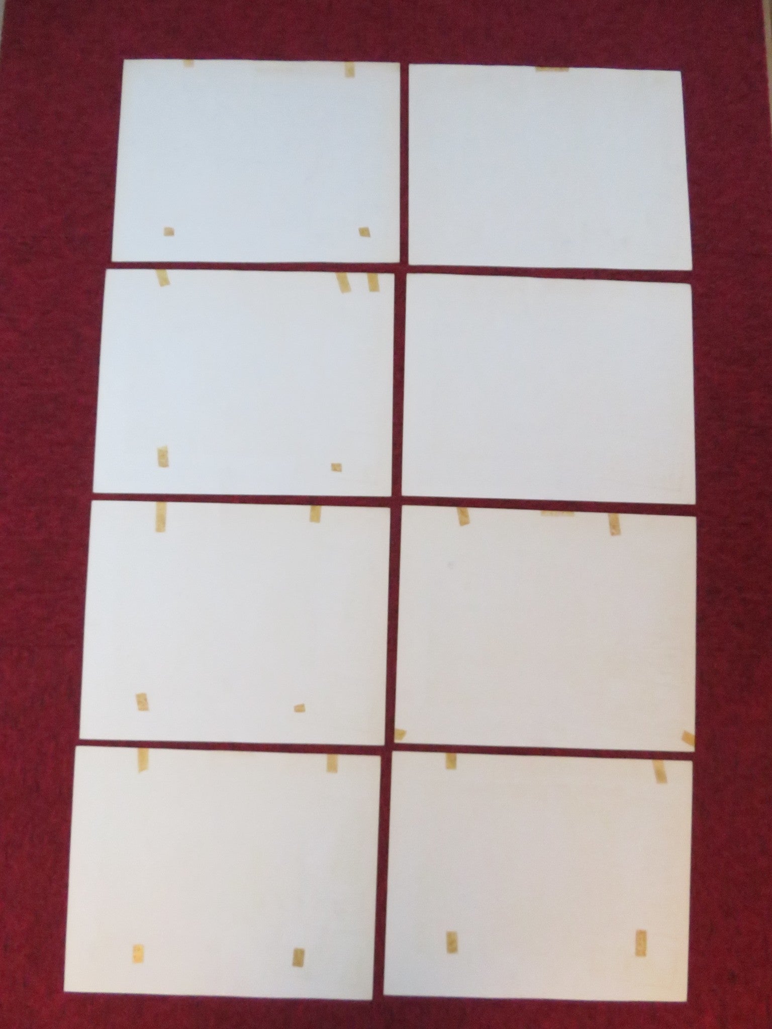 THE EYES OF ANNIE JONES US LOBBY CARD FULL SET R.CONTE FRANCESCA ANNIS 1963 Rendezvous Cinema Movie posters