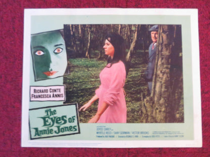 THE EYES OF ANNIE JONES US LOBBY CARD FULL SET R.CONTE FRANCESCA ANNIS 1963 Rendezvous Cinema Movie posters