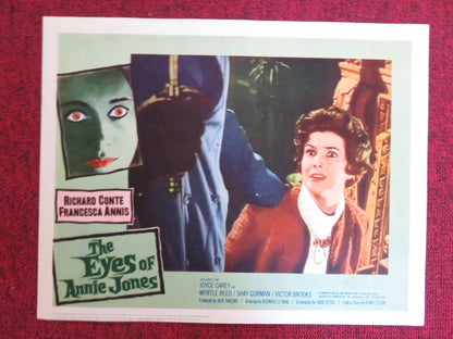 THE EYES OF ANNIE JONES US LOBBY CARD FULL SET R.CONTE FRANCESCA ANNIS 1963 Rendezvous Cinema Movie posters