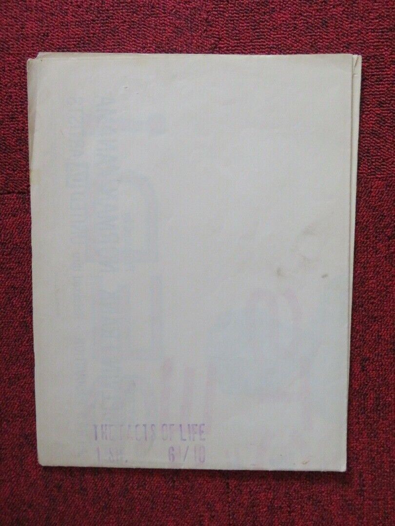 THE FACTS OF LIFE FOLDED US ONE SHEET POSTER BOB HOPE LUCILLE BALL 1961 Movie posters