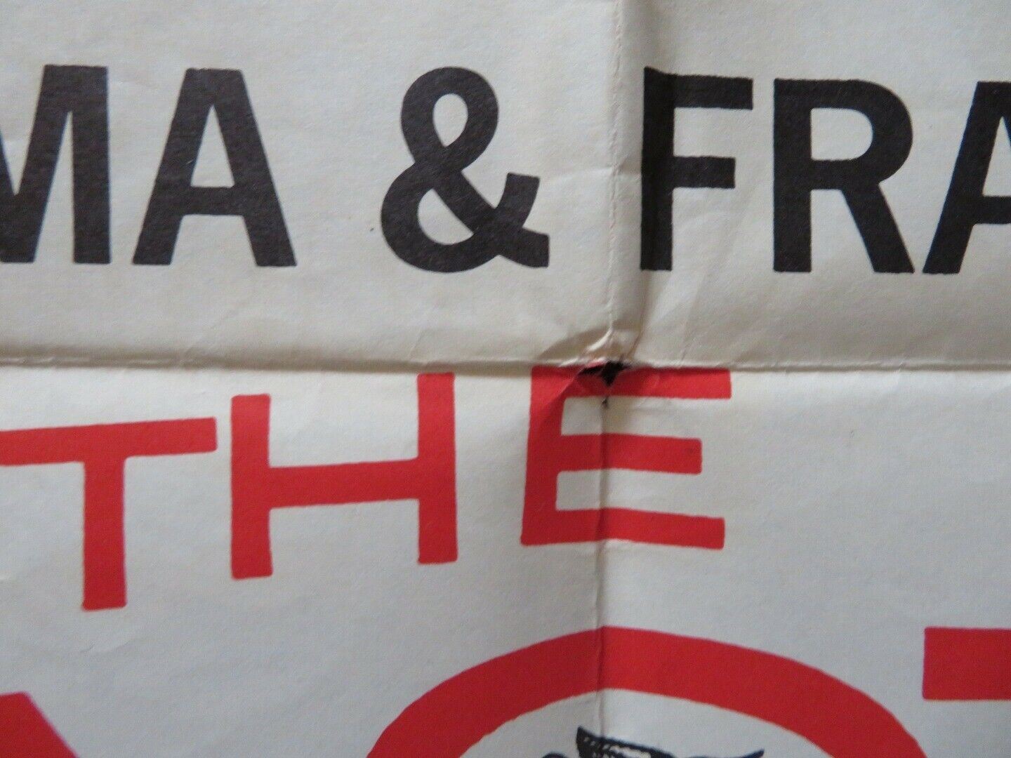 THE FACTS OF LIFE FOLDED US ONE SHEET POSTER BOB HOPE LUCILLE BALL 1961 Movie posters