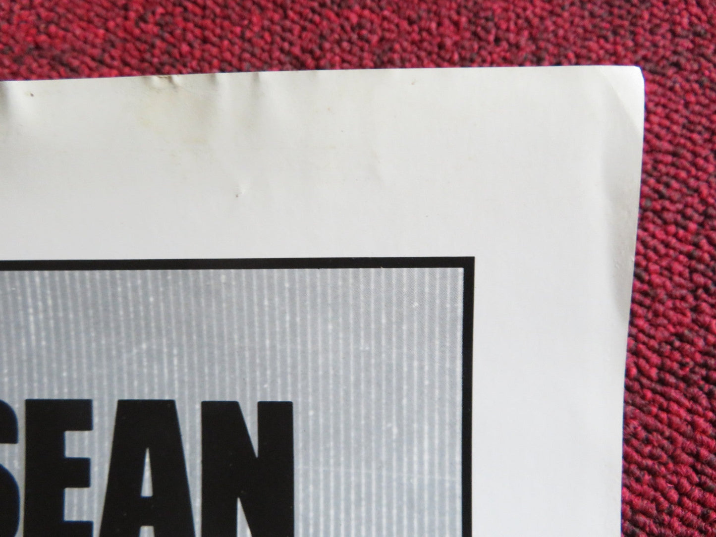 THE FALCON AND THE SNOWMAN FOLDED US ONE SHEET POSTER SEAN PENN T. HUTTON 1984 Rendezvous Cinema Movie posters