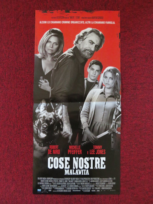 THE FAMILY ITALIAN LOCANDINA POSTER ROBERT DE NIRO MICHELLE PFEIFFER 2013 Rendezvous Cinema Movie posters