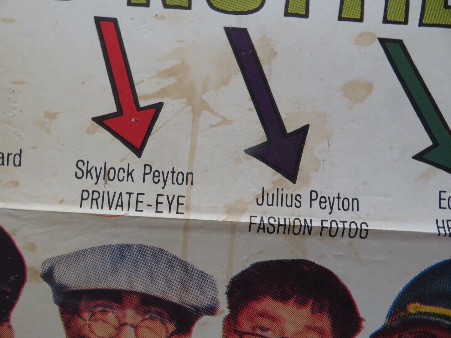 THE FAMILY JEWELS US ONE SHEET POSTER JERRY LEWIS SEBASTIAN CABOT 1965 Movie posters