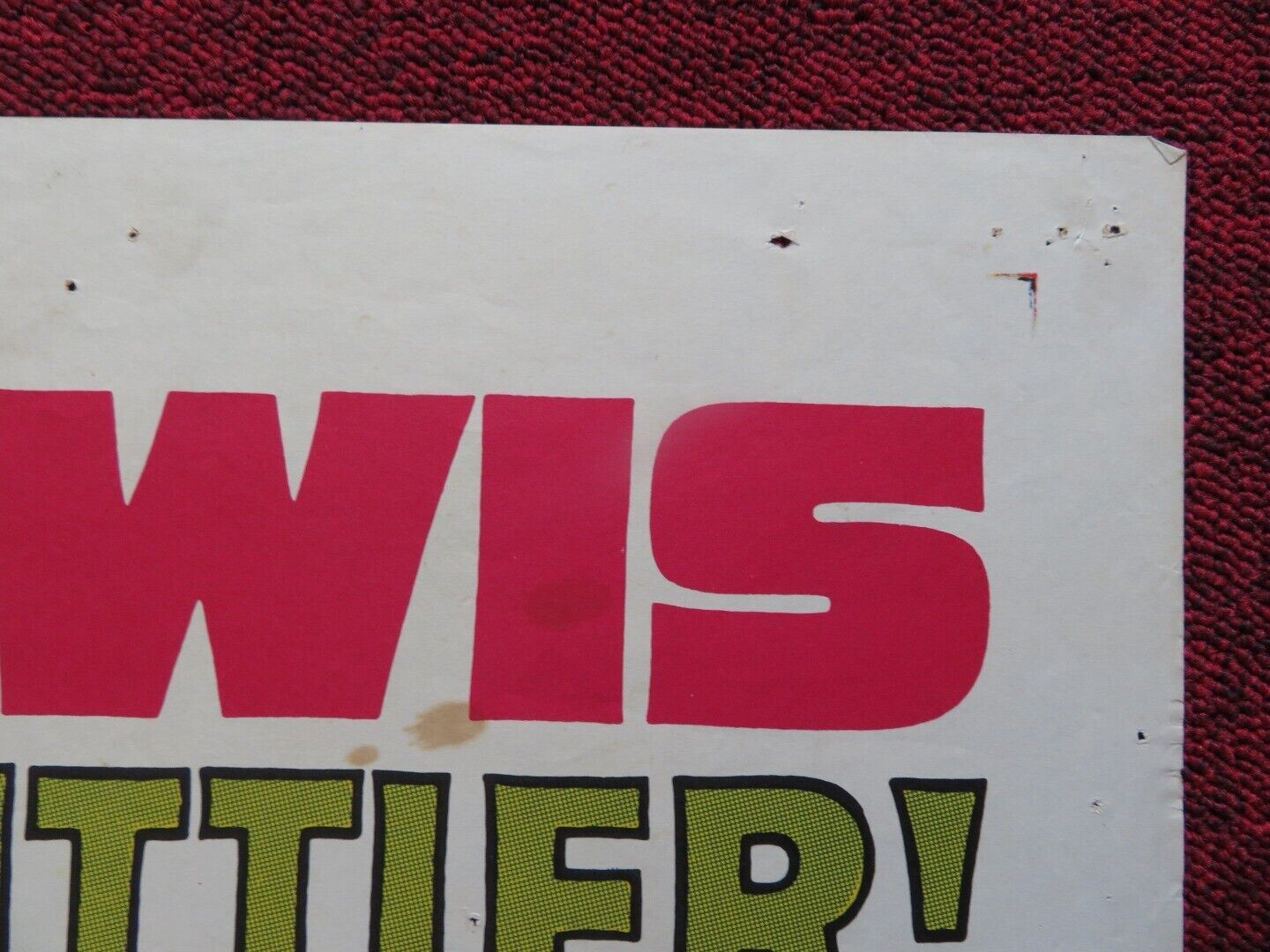 THE FAMILY JEWELS US ONE SHEET POSTER JERRY LEWIS SEBASTIAN CABOT 1965 Movie posters