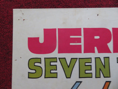 THE FAMILY JEWELS US ONE SHEET POSTER JERRY LEWIS SEBASTIAN CABOT 1965 Movie posters