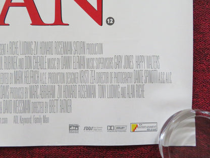 THE FAMILY MAN UK QUAD (30"x 40") ROLLED POSTER NICOLAS CAGE TEA LEONI 2000 Rendezvous Cinema Movie posters