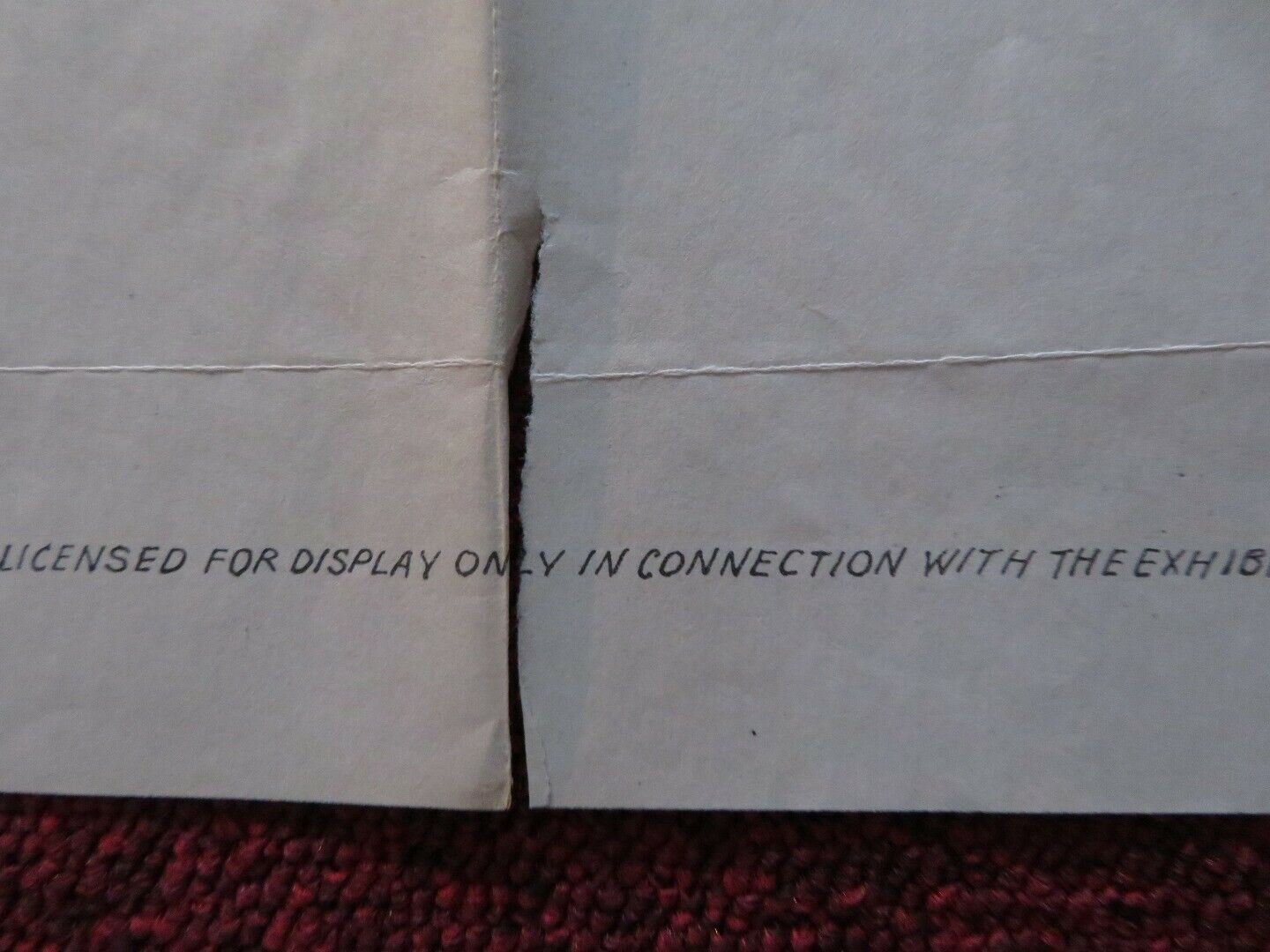 THE FAMILY SECRET FOLDED US ONE SHEET POSTER JOHN DEREK LEE J.COBB 1951 Movie posters