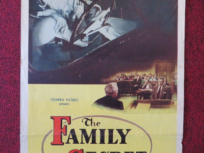 THE FAMILY SECRET US INSERT (14"x 36") POSTER JOHN DEREK LEE J.COBB 1951 Movie posters