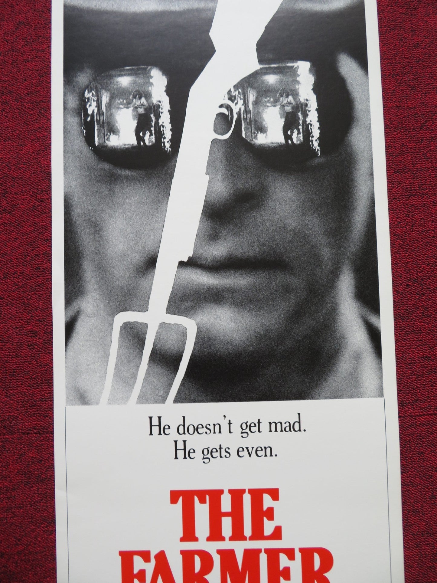 THE FARMER US INSERT (14"x 36") POSTER GARY CONWAY ANGEL TOMPKINS 1977 Rendezvous Cinema Movie posters