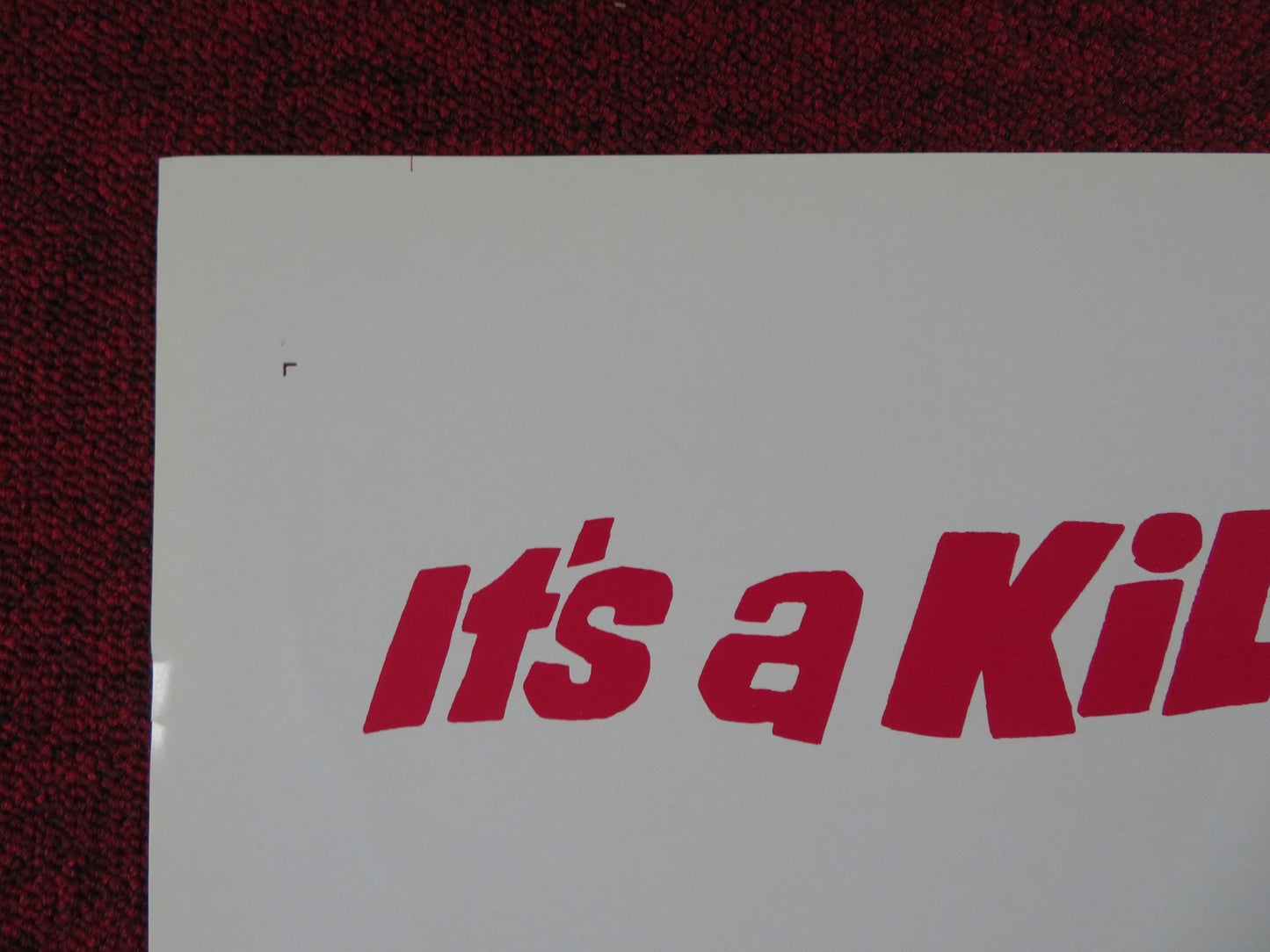 THE FAT SPY FOLDED US ONE SHEET POSTER JORDAN CHRISTOPHER JOHNNY TILLOTSON 1966 Rendezvous Cinema Movie posters