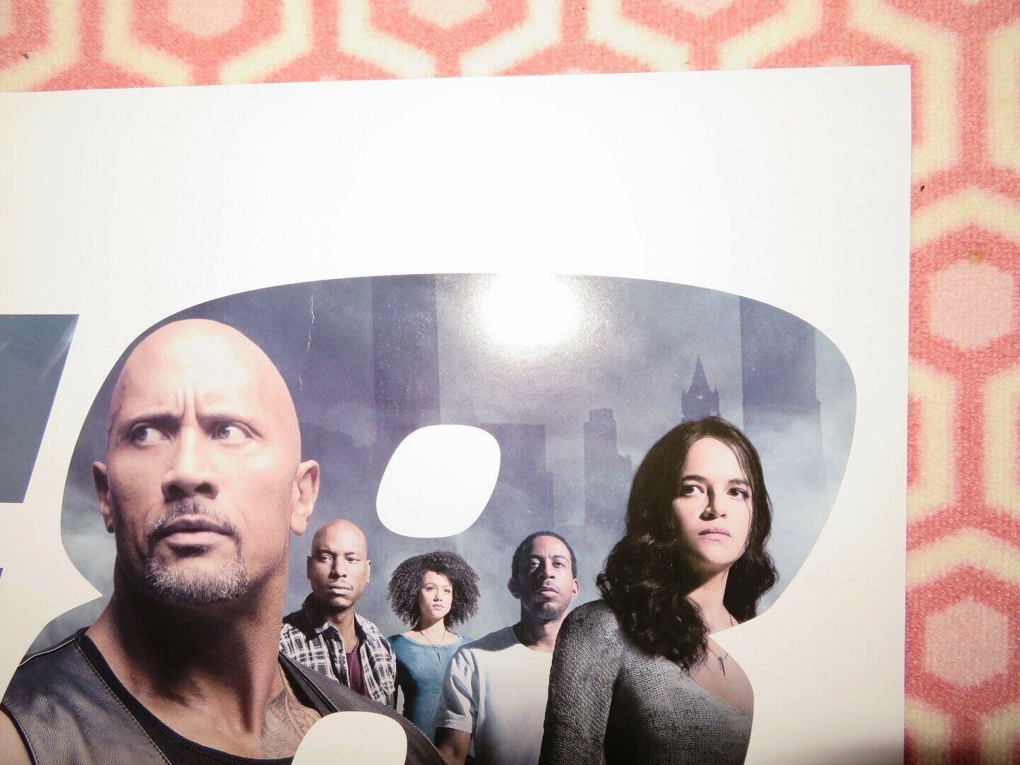 THE FATE OF THE FURIOUS US ONE SHEET ROLLED POSTER VIN DIESEL 2017 Movie posters