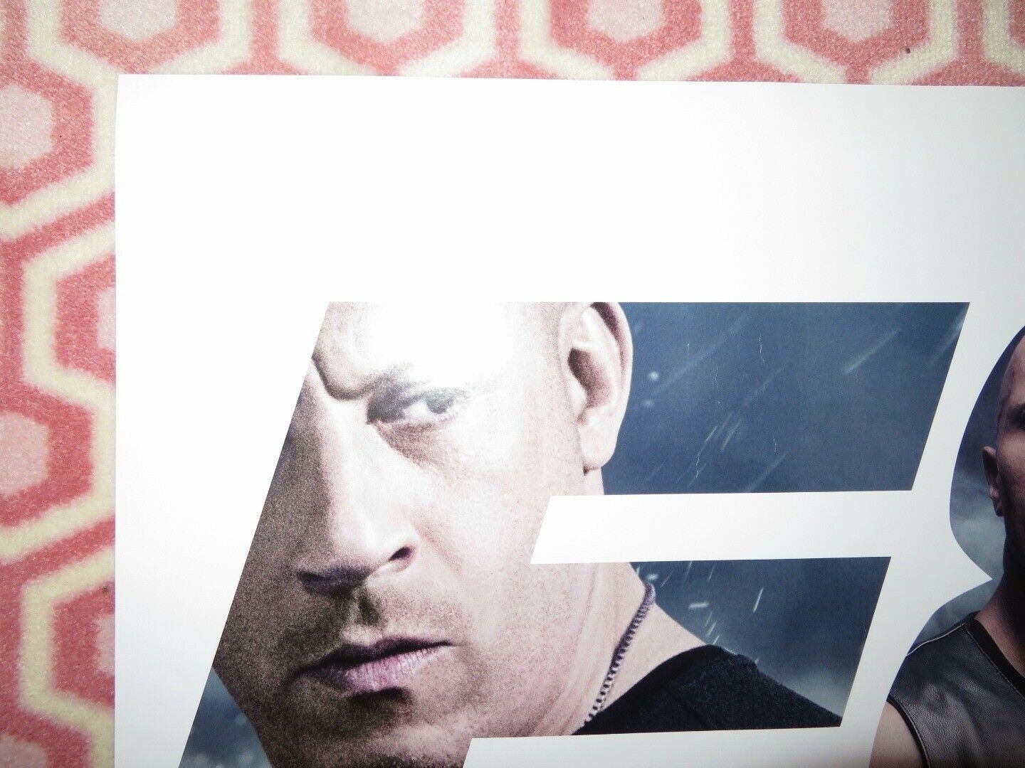 THE FATE OF THE FURIOUS US ONE SHEET ROLLED POSTER VIN DIESEL 2017 Movie posters