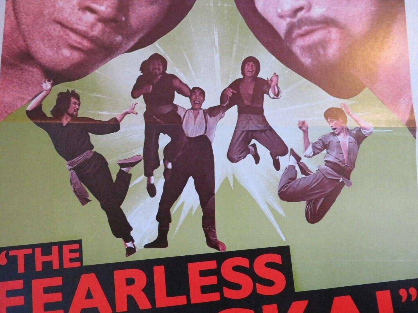THE FEARLESS JACKAL KUNG FU US ONE SHEET ROLLED POSTER PHILIP KO LEUNG 1982 Movie posters