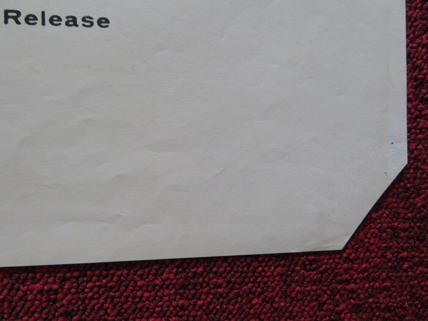 THE FIANCES / I Fidanzati FOLDED US ONE SHEET POSTER ERMANNO OLMI 1963 Movie posters