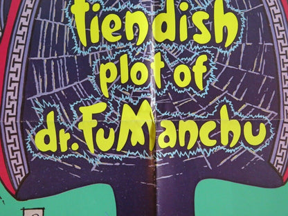 THE FIENDISH PLOT OF DR.FUMANCHU US ONE SHEET POSTER PETER SELLERS 1980 - Rendezvous Cinema