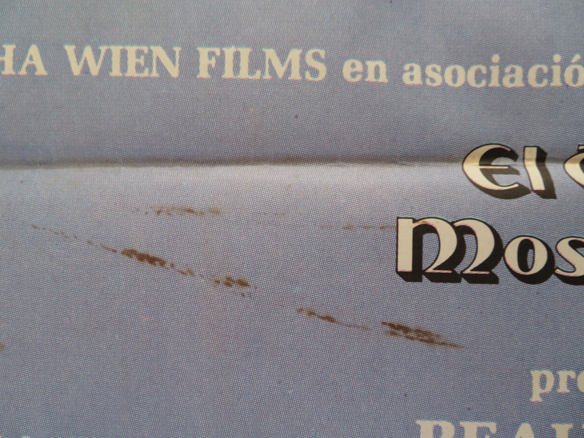 THE FIFTH MUSKETEER FOLDED SPANISH POSTER SYLVIA KRISTEL URSULA ANDRESS 1979 Rendezvous Cinema Movie posters