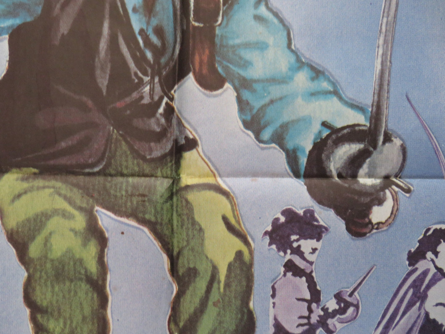 THE FIFTH MUSKETEER FOLDED SPANISH POSTER SYLVIA KRISTEL URSULA ANDRESS 1979 Rendezvous Cinema Movie posters