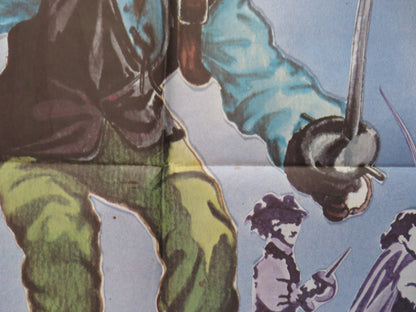 THE FIFTH MUSKETEER FOLDED SPANISH POSTER SYLVIA KRISTEL URSULA ANDRESS 1979 Rendezvous Cinema Movie posters