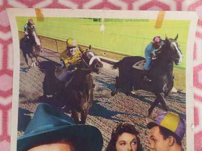 THE FIGHTING CHANCE US INSERT (14"x 36") POSTER ROD CAMERON JULIE LONDON 1955 Movie posters