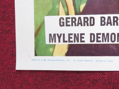 THE FIGHTING MUSKETEERS US HALF SHEET (22"x 28") POSTER GERARD BARRAY 1963 Rendezvous Cinema Movie posters